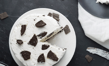 תמונה עוגת אוראו ושוקולד לבן | ללוש - מתכוני קינוחים אונליין
